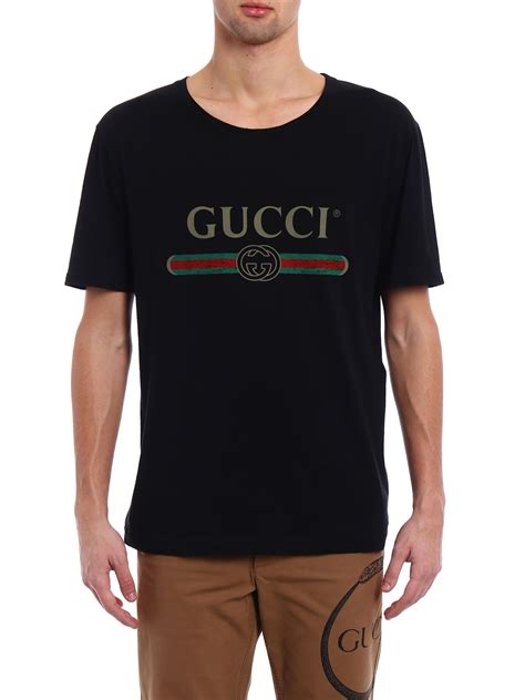 camiseta gucci negra|camisas gucci.